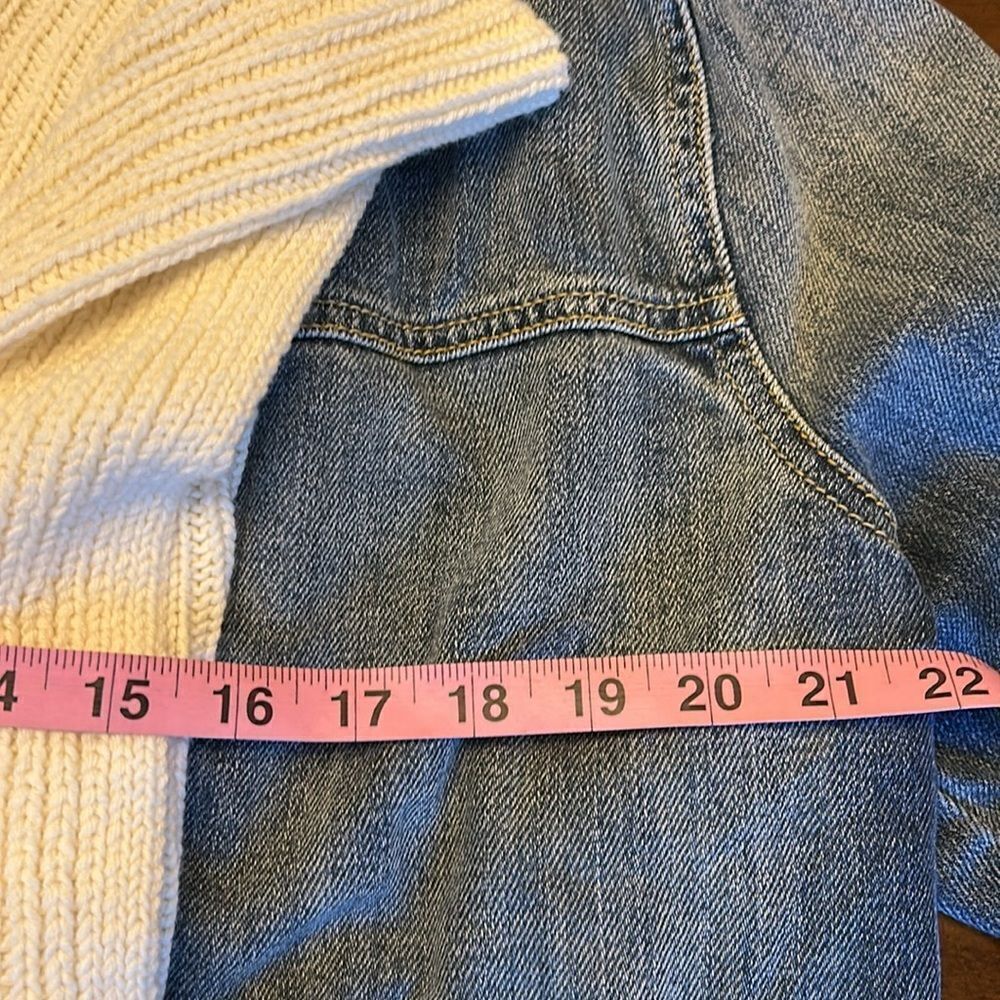 Abercrombie & Fitch Jeans Jacket with collar Sz XL - Picture 8 of 9